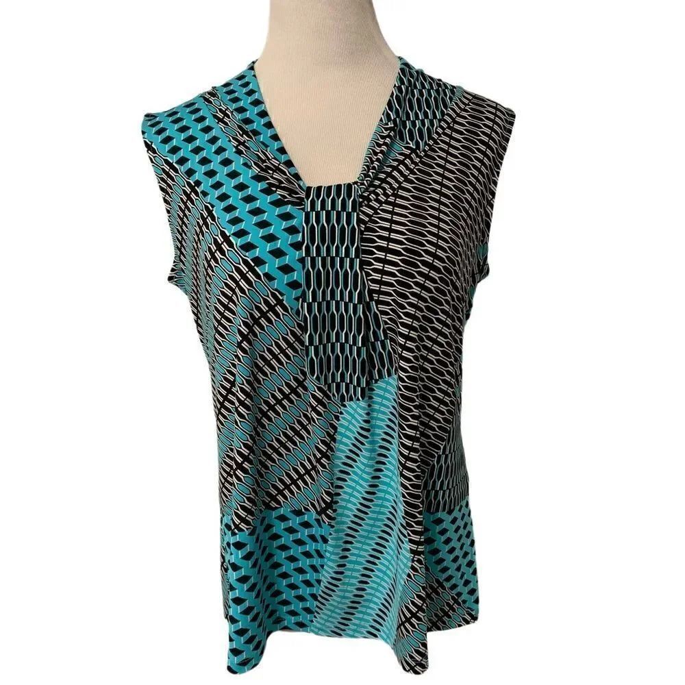 Dana Buchman Sleeveless Top Sz L